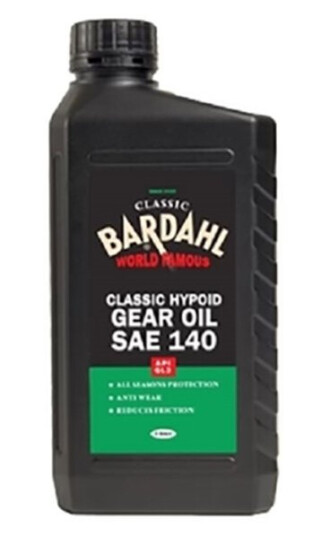 Bardahl Sae140 Gl3 Gearo. Hypoid Classic 1L Bardahl Sae140 Gl3 Gearo. Hypoid Classic 1L