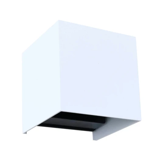 Lindby Dara Square LED Smart Utendørs Vegglampe Hvit Lindby Dara Square LED Smart Utendørs Vegglampe Hvit