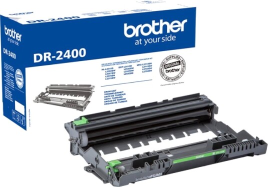 Brother DR 2400 BK Tromle - Original - Svart 12000 sider