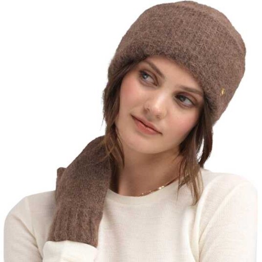WoolLand Raulandstind Strikket Lue Latte
