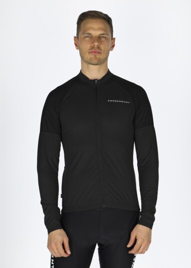 Swedemount Pro Reflective Bike L/S Tee Black/Reflective 2xl Sykkeltrøye Lang Arm
