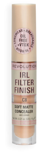 Makeup Revolution IRL Filter Finish Concealer 6g C8 Makeup Revolution IRL Filter Finish Concealer 6g C8