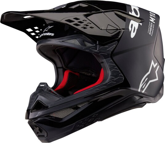 Alpinestars Supertech S-M10 Flood 2024 Motocross Hjelm L Svart Grå Alpinestars Supertech S-M10 Flood 2024 Motocross Hjelm L Svart Grå