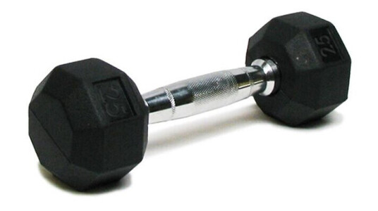 Deluxe Rubber Dumbbell Deluxe Rubber Dumbbell