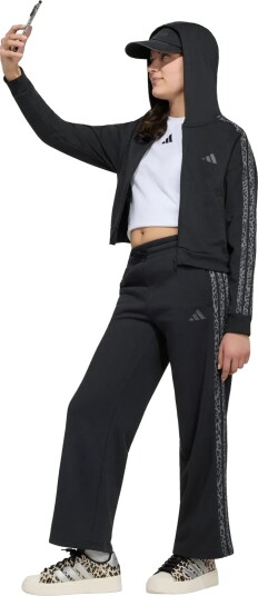 Adidas Sportswear Jg An 3S Ft Fz Black 116
