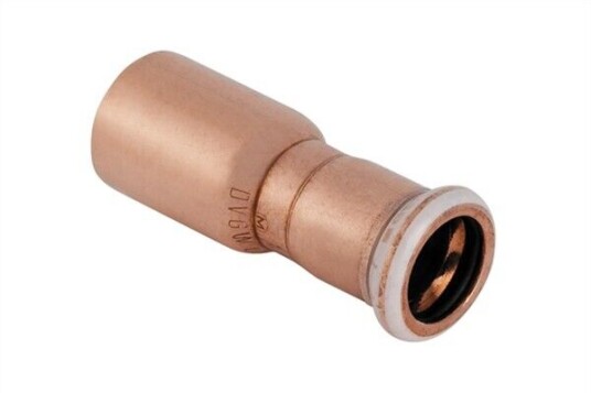 Geberit Mapress 22x15 mm Kobber Reduksjon med Pressfitting Geberit Mapress 22x15 mm Kobber Reduksjon med Pressfitting