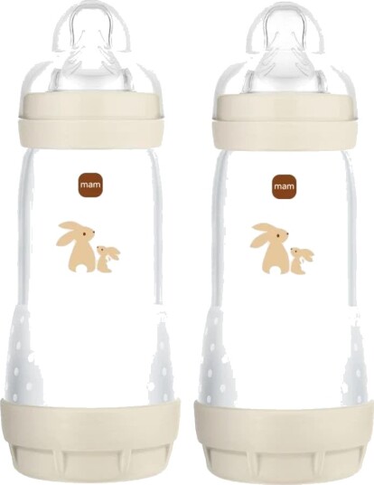 Mam Easy Start Tåteflaske 320ml Anti-Kolikk Nøytral 2 Stk