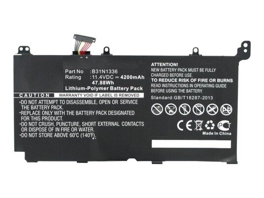 CoreParts batteri til bærbar PC - Li-pol - 4200 mAh - 47.9 Wh (MBXAS-BA0034) CoreParts batteri til bærbar PC - Li-pol - 4200 mAh - 47.9 Wh (MBXAS-BA0034)