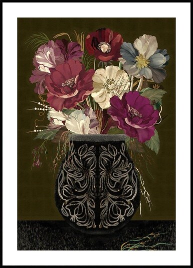 Vintage bouquet Plakat Plakat / 30x40cm