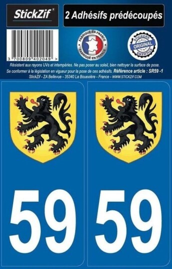 STICKZIF SR59-1 Klistremerke STICKZIF SR59-1 Klistremerke
