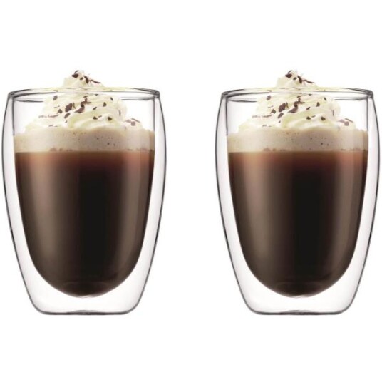 Bodum Pavina kaffeglass 35 cl 2 stk Bodum Pavina kaffeglass 35 cl 2 stk