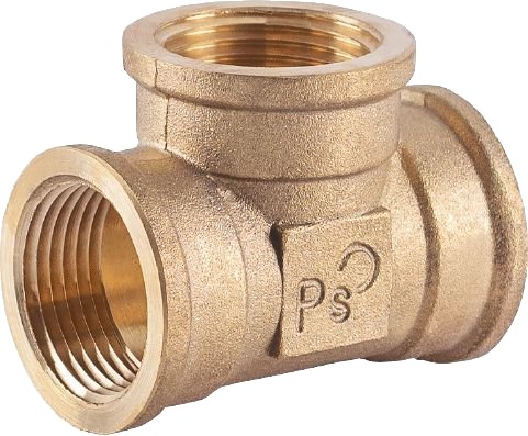Perfexim T-Stykke I Messing Forsterket Gw 2" 07-012-0500-000