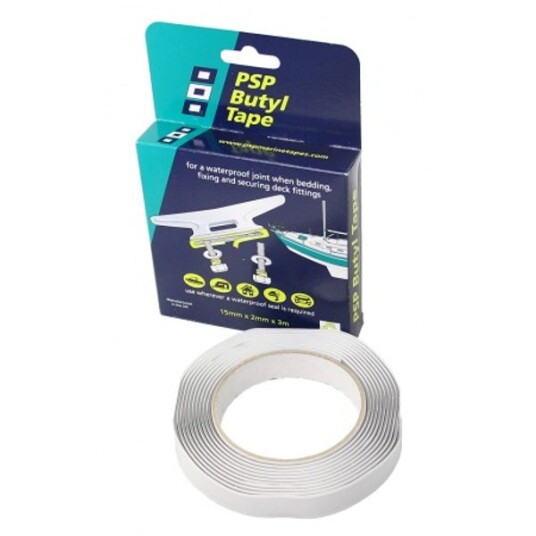 Butyl tape 15mmx2mmx3m Grå