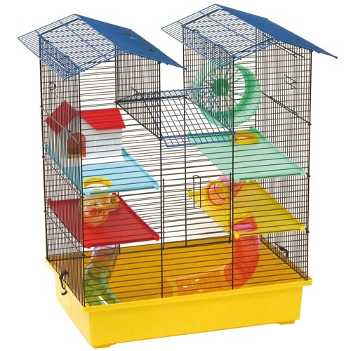 RC Tower Hamster 55x38x62cm Gul RC Tower Hamster 55x38x62cm Gul