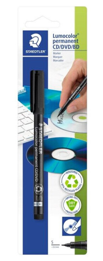 Staedtler Marker Lumocolor CD/DVD Svart bc