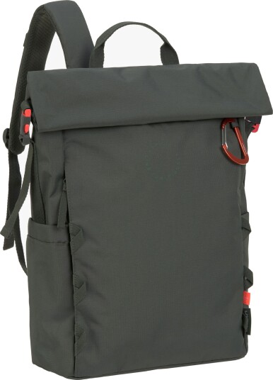 Lässig Outdoor Stelleveske Ryggsekk med Roll-top-åpning, Dark Olive