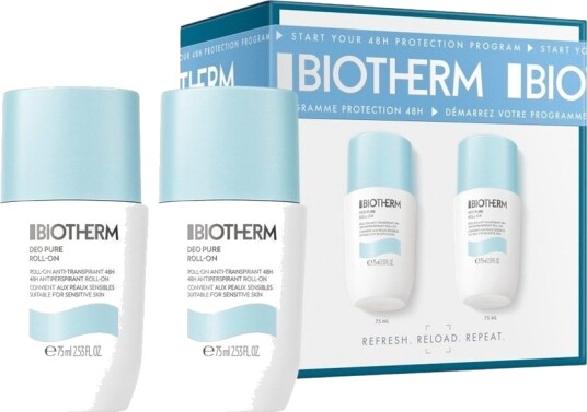 Biotherm Deo Pure Roll-On Set Duo Set 2x75ml Biotherm Deo Pure Roll-On Set Duo Set 2x75ml