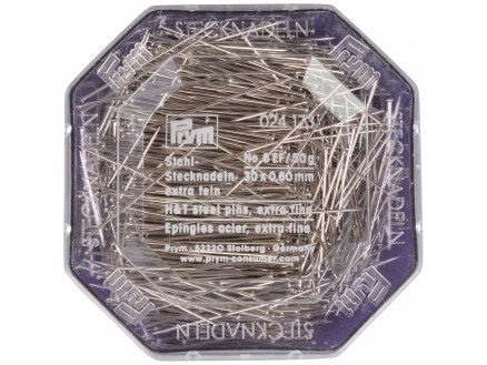 Prym Knappenåler 30 x 0,6 mm 50 g Prym Knappenåler 30 x 0,6 mm 50 g