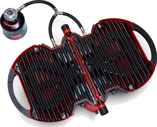 Nomadiq Bærbar gassgrill 3.0 terra red Nomadiq Bærbar gassgrill 3.0 terra red
