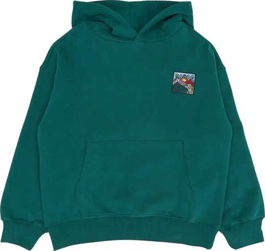 The New Tnrowell Os Hoodie - DEEP TEAL - 110/116