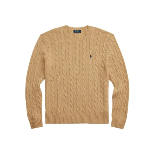 Ralph Lauren Polo Herre Strikkevarer Beige XL
