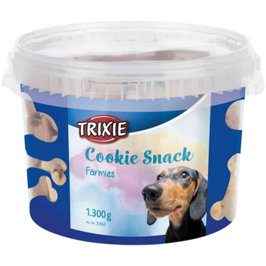 Trixie Cookie Snack Farmies 1,3 kg Hundegodbiter Trixie Cookie Snack Farmies 1,3 kg Hundegodbiter