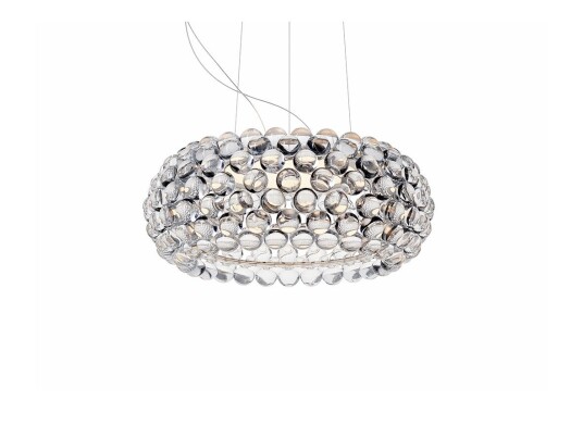 Foscarini Caboche Plus Media LED Pendel R7s Transparent
