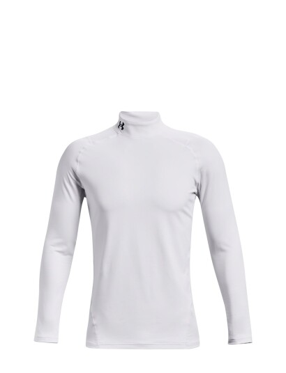Under Armour Ua Cg Armour Fitted Mock - White - S