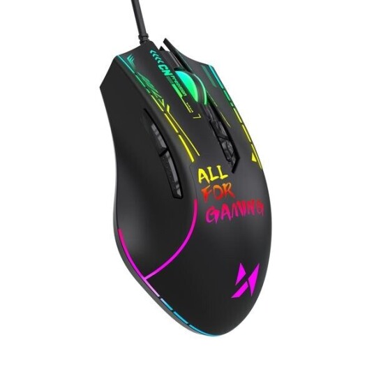 Wozinsky WMGK 7200 Optical Gaming Mouse 7200 DPI Black Gaming mus 7 Svart Wozinsky WMGK 7200 Optical Gaming Mouse 7200 DPI Black Gaming mus 7 Svart