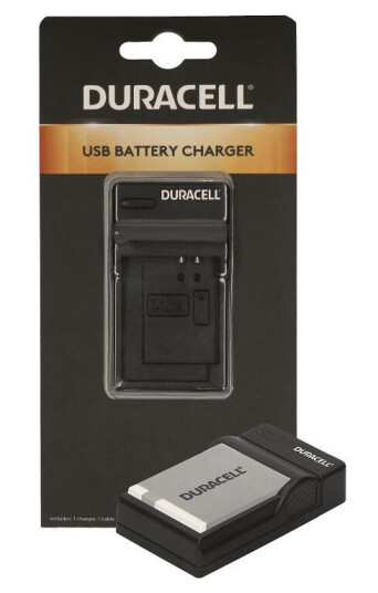 Duracell USB Lader for Canon NB-6L - Kameratilbehør Duracell USB Lader for Canon NB-6L - Kameratilbehør