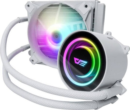 Aigo DX120 V2.6 CPU Vannkjøler for Intel og AMD 120mm RGB Hvit