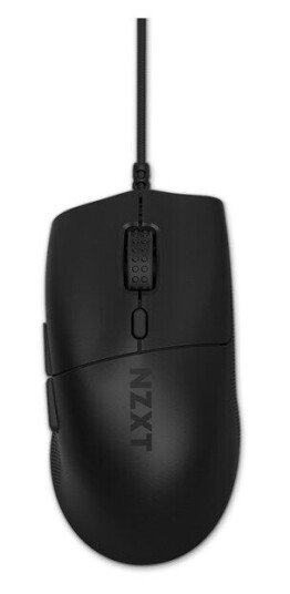 NZXT Lift 2 ERGO - Ergonomic - Gaming mus - Optisk - 6 - Svart