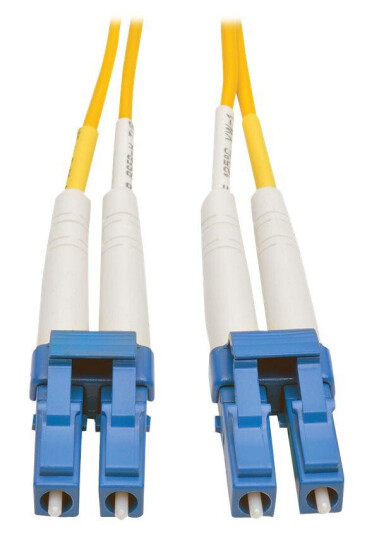 TRIPP LITE Eaton Tripp Lite Series Duplex Singlemode 9/125 Fiber Patch Cable (LC/LC), 1M (3 ft.) - koblingskabel - 1 m - gul