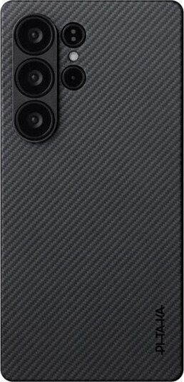 PITAKA Ultra Slim Case   Black/Grey Twill   Samsung Galaxy S25 Ultra