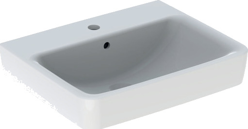 GEBERIT servant 550x440x180mm hh midt med topp porselen KeraTec GEBERIT servant 550x440x180mm hh midt med topp porselen KeraTec