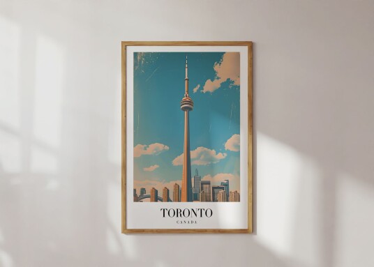 Plakat Toronto Skyline