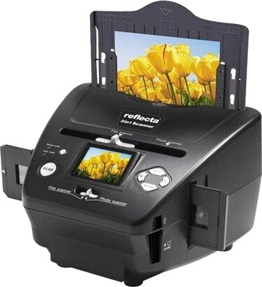 Reflecta 3-in-1 Filmskanner med USB 2.0 og 2300 DPI