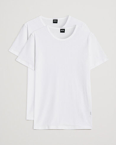 Boss 2-Pack Crew Neck Slim Fit T-Shirt White