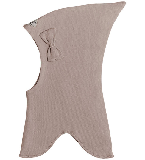 Racing Kids Balaclava 2 lags Stone m. Sløyfe 4 6 år 104 116 Balaclava dobbel Beige