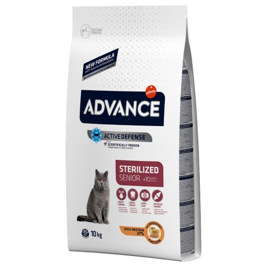 Affinity Advance Sterilized Senior +10 Med Kylling 10 kg