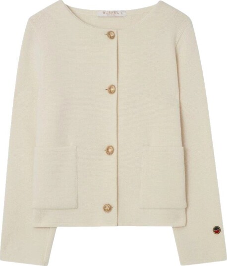 Busnel Dame Strikkevarer Beige S,