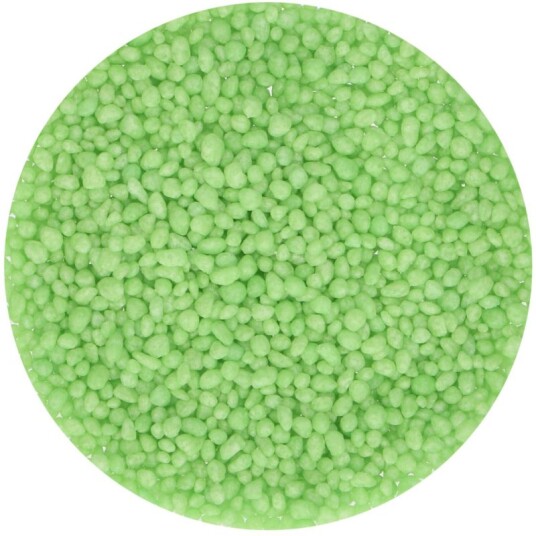 Funcakes Kakestrø Sugar Dots Grønn 80g Funcakes Kakestrø Sugar Dots Grønn 80g