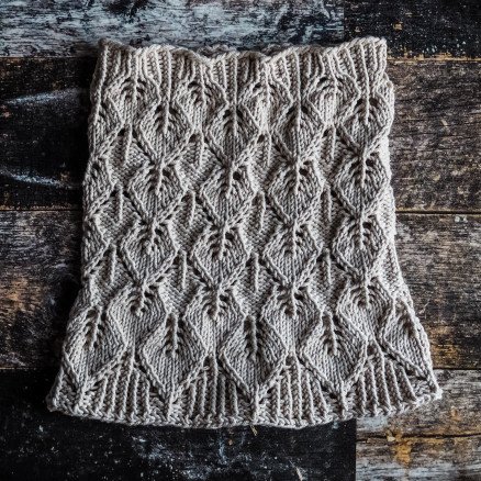 Chunky AccessoryCowl 1 av Rito Krea Strikkemønster til hals Onesize