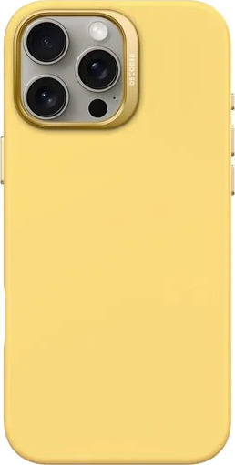 Decoded AntiMicrobial Silicone Backcover for iPhone 16 Pro Max Popcorn