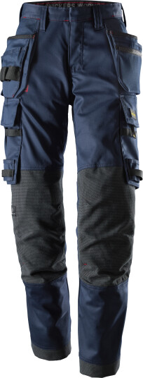 Snickers Workwear ProtecWork 6762 Arbeidsbukse marineblå, dame, stretch 40, Klær