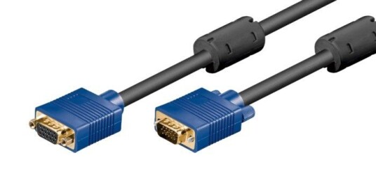 VGA-forlengelseskabel 18 m