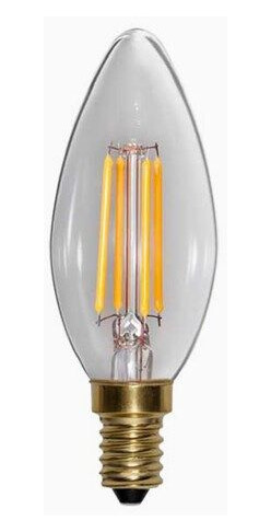 Star Trading LED-pære Mignon Klar E14 Soft Glow Dim 350lm 4W Star Trading LED-pære Mignon Klar E14 Soft Glow Dim 350lm 4W