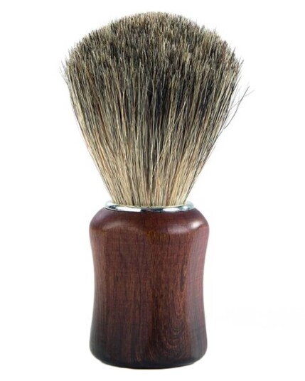 Barburys Shaving Brush - Grey Walnut