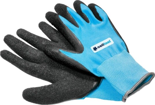 Cellfast Arbeidshansker (9/L) 73 % Polyester, 25 % Lateks, 2 % Elastan Godt Belegg For Godt Grep Cellfast Arbeidshansker (9/L) 73 % Polyester, 25 % Lateks, 2 % Elastan Godt Belegg For Godt Grep