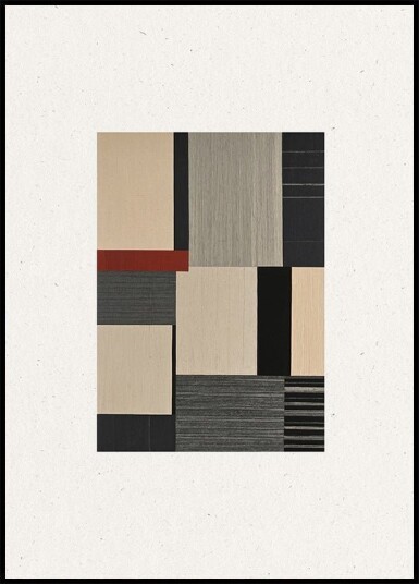 Geometric Harmony Plakat / 21x30cm